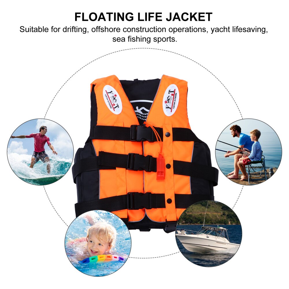 1Pc Breathable Life Vest Floating Life Vest for for Fishing Boating Swimming
