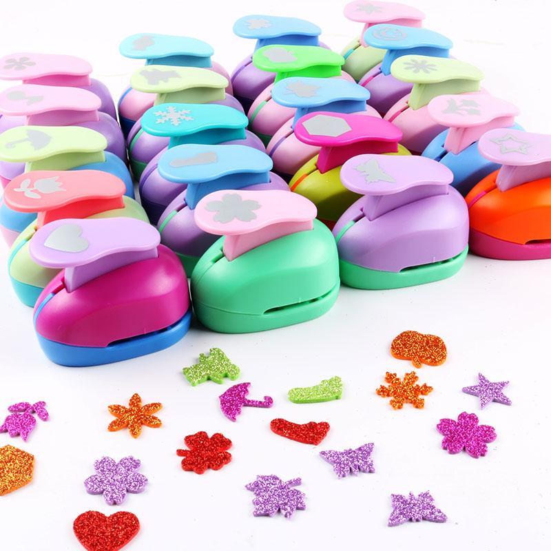 Large Scrapbooking Paper Craft Punch Kids Diary Decorate DIY Cutter Kawaii School Hole Punchers for Handicrafts Drilling Machine
