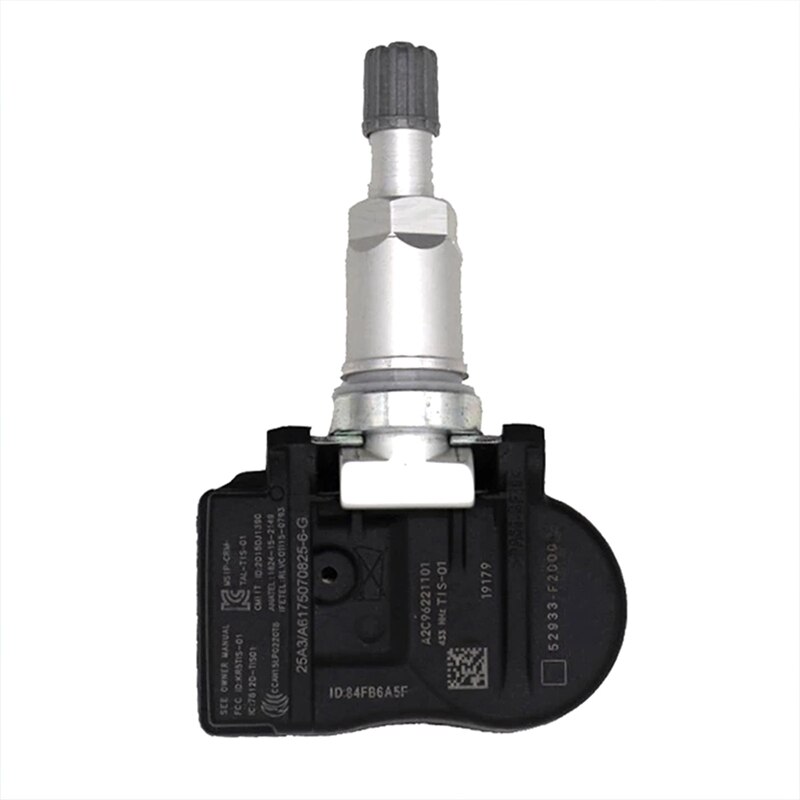For Hyundai I30 Elantra Ioniq Kona Venue 52933-F2000 TPMS Tyre Pressure For Hyundai I30 Elantra Ioniq Kona Venue 52933-F2000 TPMS Tyre Pressure