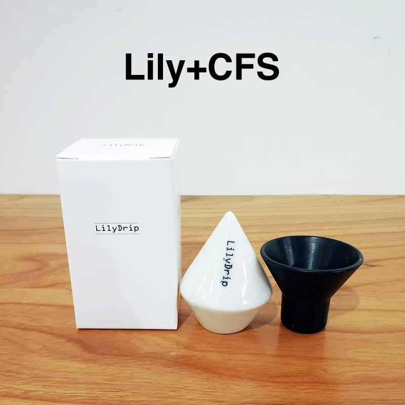 Lilydrip-transformador de gotero de café, convertidor de filtro de papel, inversor Compatible con la mayoría de gotero cónico V60, ayuda a la elaboración