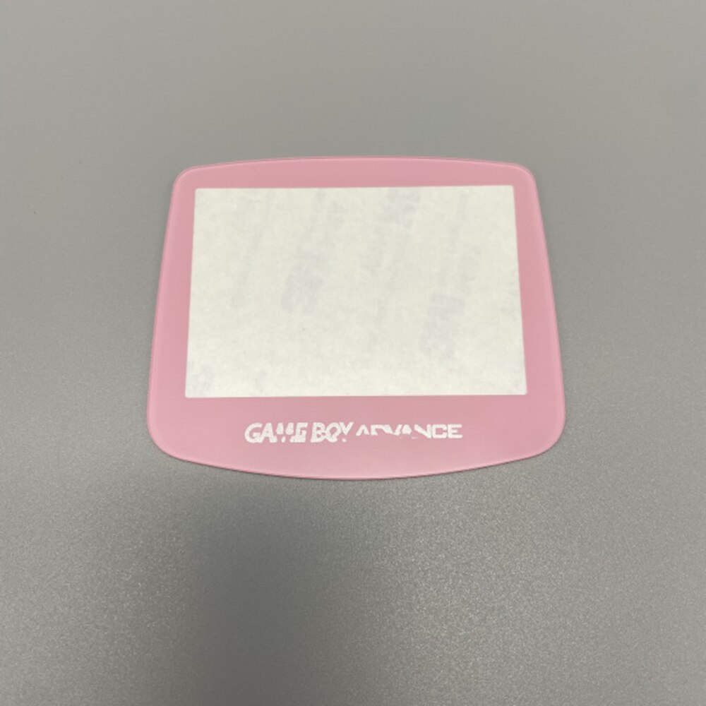 Glas Bildschirm Objektiv Für Game Boy Advance für G-B-A Shell Schutzhülle: Pink