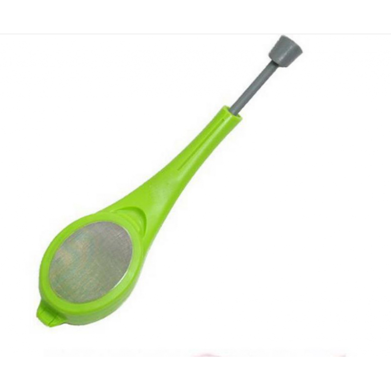 Reusable Long Handle Tea Brewer Healthy Food Grade Tea Strainer Plastic Measure Swirl Steep Stir&amp;press 2022