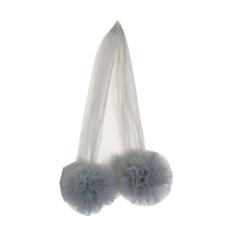 Guirlande chambre bébé guirlande boule bruant pour maison mariage chambre enfant moustiquaire berceau: Grey