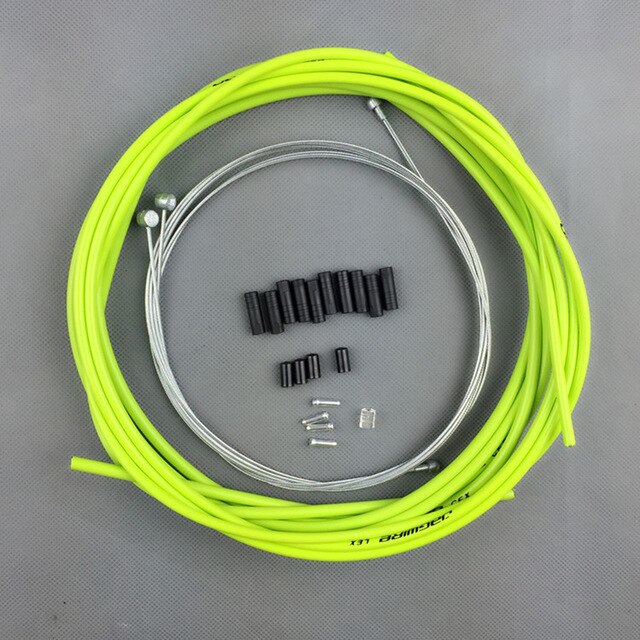 JAGWIRE 10Colors Brake Line Kit MTB Road Bike Bicycle Housing Cable Hose Set Kit Brake Line Shifter For Shimano Sram: Green