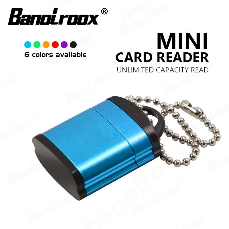 Super mini micro sd memory Card Reader pormtable small card reader adapter usb 2.0 interface for PC cardreader best