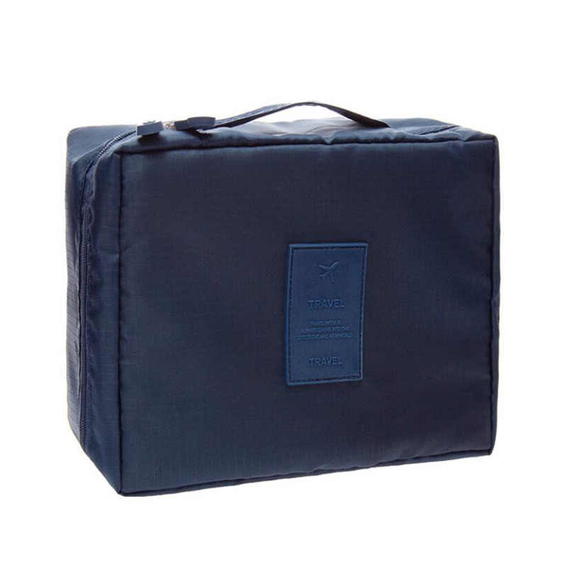 1Stck Ich bin Freien Mädchen machen-hoch Tasche Frauen Kosmetik Tasche Frauen Toilettenartikel Organizer Wasserdicht Weibliche Lagerung bilden Fälle: 5
