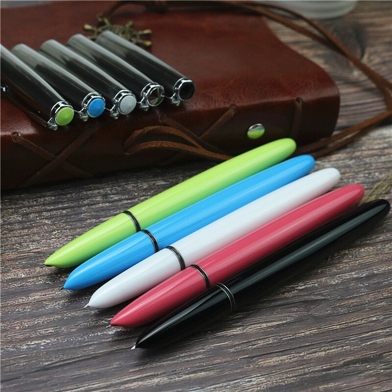 Nostalgische Oude Stijl Vulpen Plastic Inkt Pen School Kantoor Schrijven Levert Meerdere Kleuren Om Uit Te Kiezen