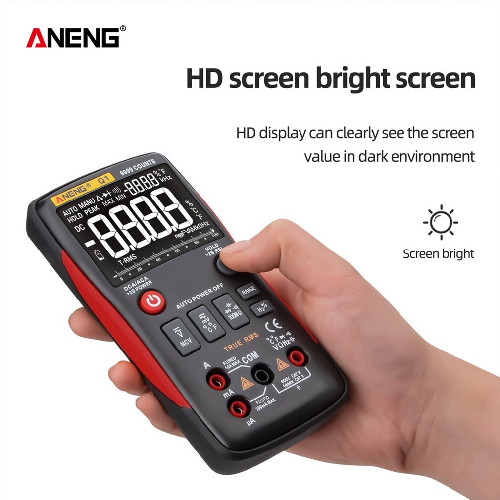 High-precision Digital Multimeter Digital Display Type Fully Automatic Multi-function High-precision Test Meter