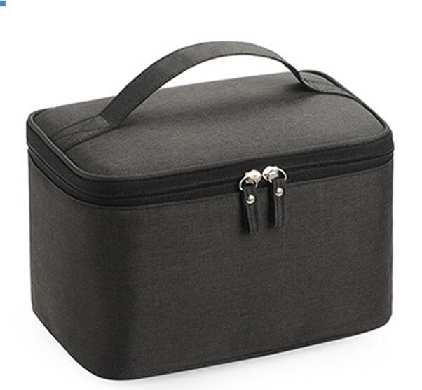 UOSC Multifunctionele Reizen Cosmetische Tas Voor Mannen Vrouwen Make-Up Tassen Toiletartikelen Organizer Waterdicht Vrouwelijke Opslag Make Up Case: Black