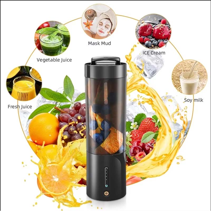 Bærbare trådløse blendere til fersk juice husholdningsshaker og smoothier ladejuicer blender fruktmikser