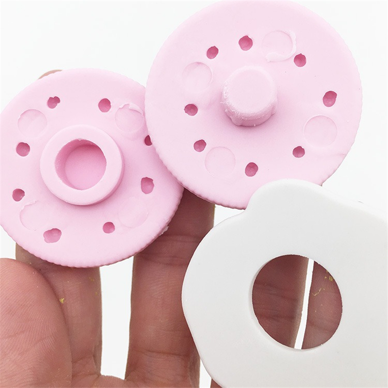 Cute Strawberry Chocolate Sandwich Biscuits Eraser Cookie Rubber Pencil Erasers Stationery School Supplies Writing Drawing Tool