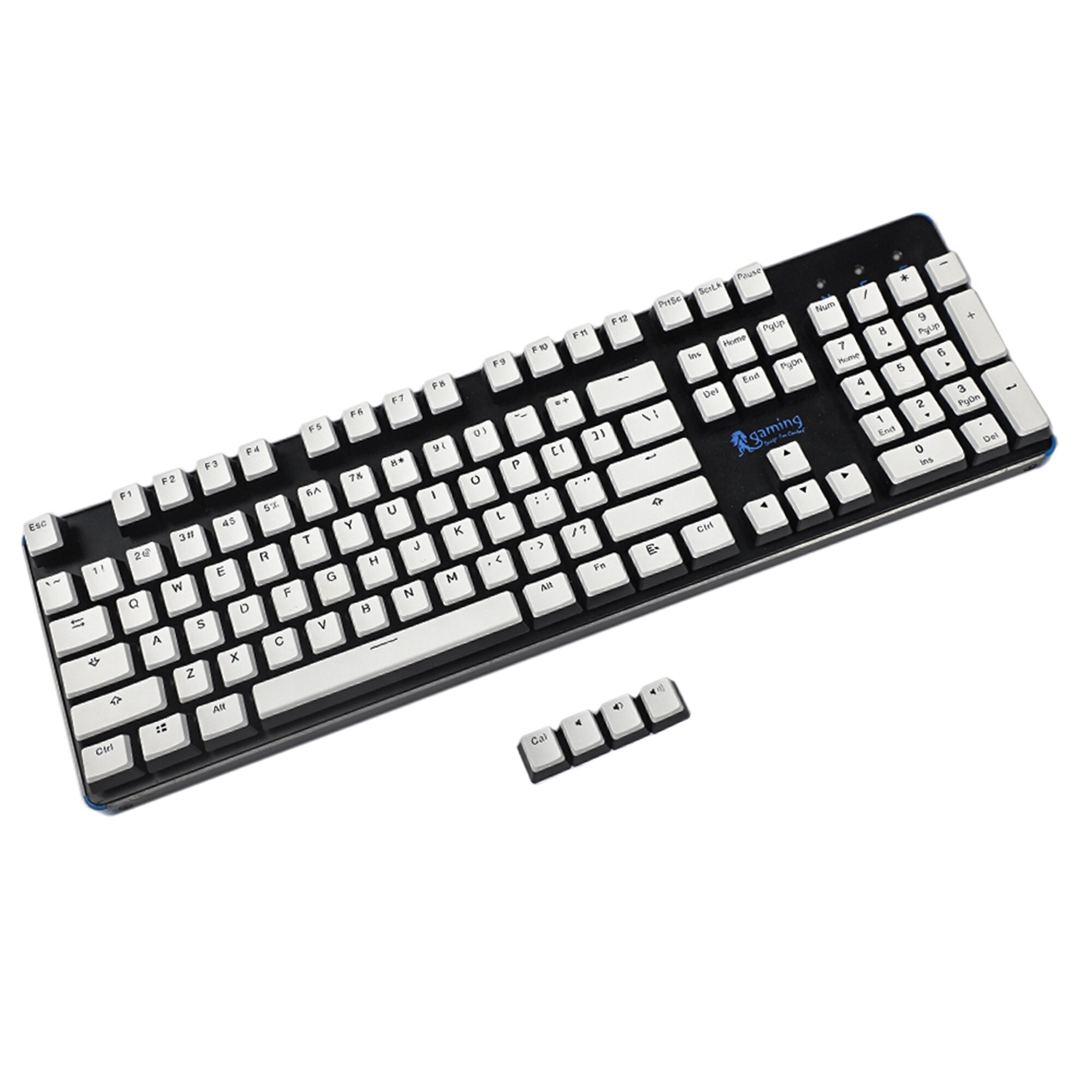 YMDK 104 108 PBT OEM Profile Coffee Yellow White Pudding Keyset For MX Mechanical Keyboard Non Shine Through