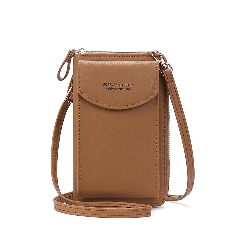 mini Håndveske dame - Enkel Stil - Skulderstropp - Crossbody Veske - Glidelås