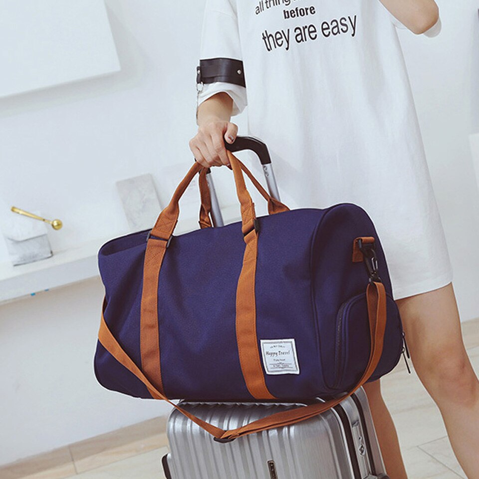 Torby podróżne Crossbody kobiety mężczyźni duży worek marynarski bagaż podręczny torby podróżne na ramię torebki z niezależnym magazynem obuwia