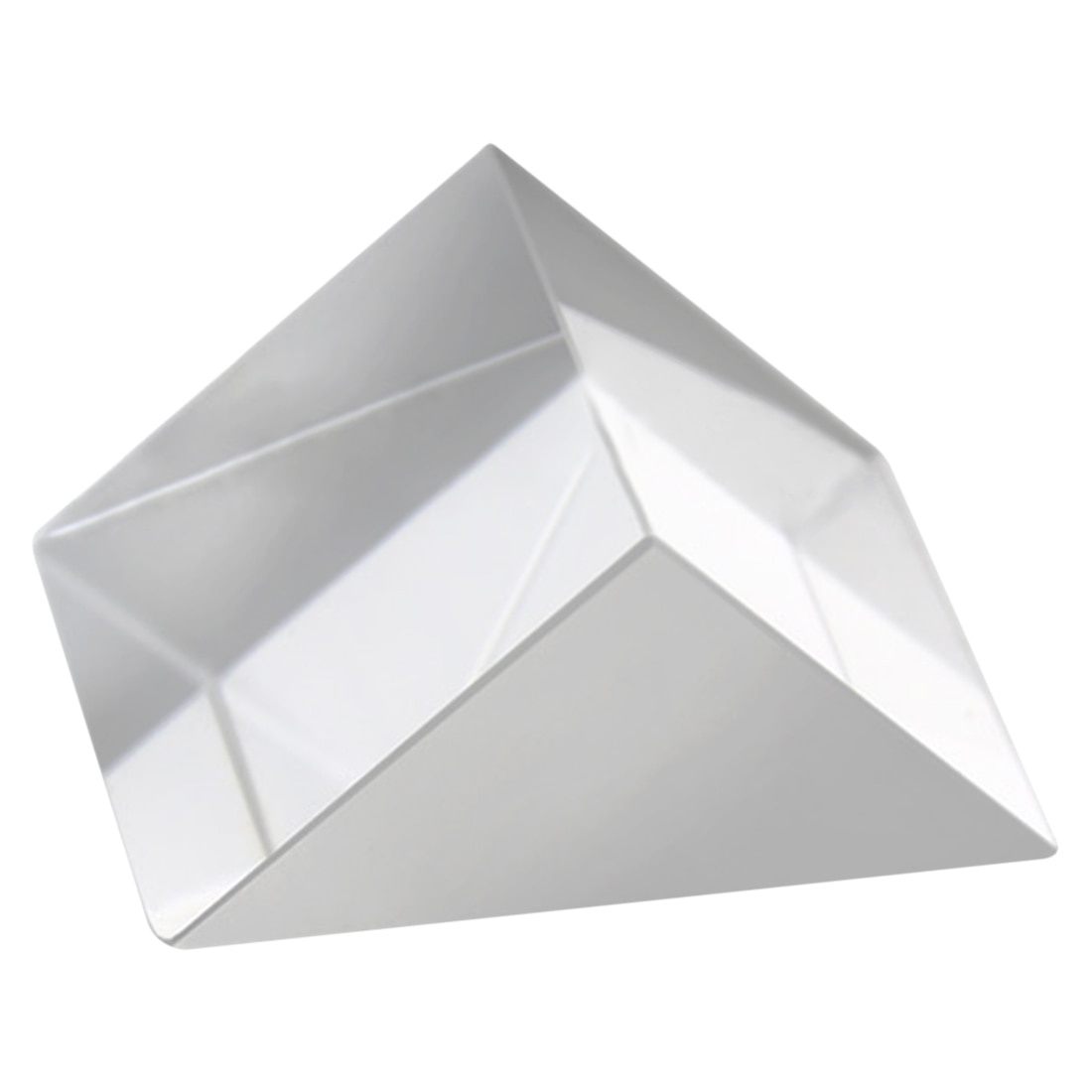 Driehoekige Kleur Prism K9 Optische Glas Haakse Reflecterende Driehoekig Prisma Voor Onderwijs Lichtspectrum Totale Reflectie