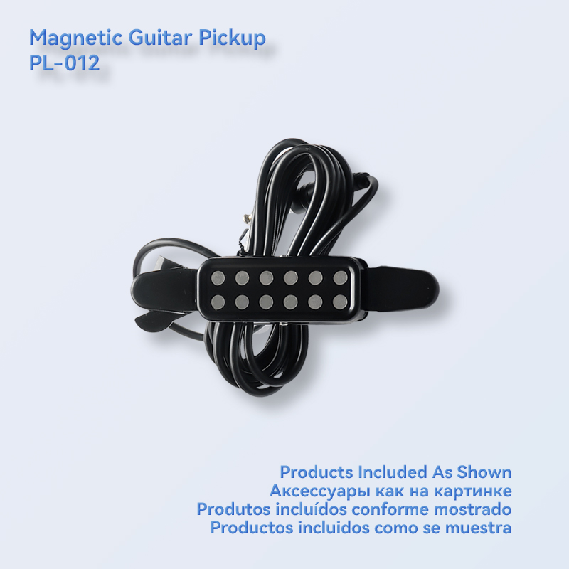 Gitaar Pick-Up Plug En Play Akoestische Elektrische Transducer Voor Akoestische Gitaar Magnetische Pick-Up Kabel Lengte 3 M Gitaar Accessoires: YELLOW