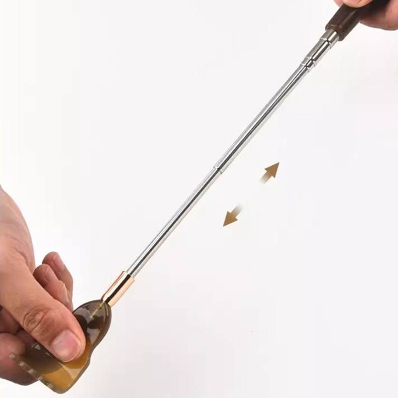 Uitschuifbare magnetische bal Hackle-rugkrabber met magneet Telescopisch krabben Backscratcher Massager Body Back Scraper