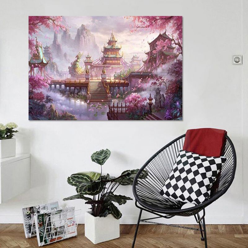 Kit Peinture Diamants 5D 'Mont Saint Michel' – 40x50 Cm – Loisir Créatif Adultes & Enfants (+6 Ans) - 8