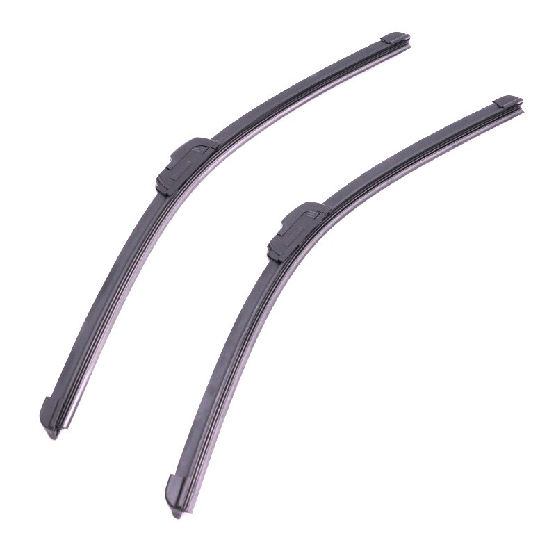 Vindusviskerblader for bil u-type universal myk gummi, rammeløse brakettløse bilviskere 14 " 16 " 17 " 18 " 19 " 20 " 21 " 22 " 24 " 26 "
