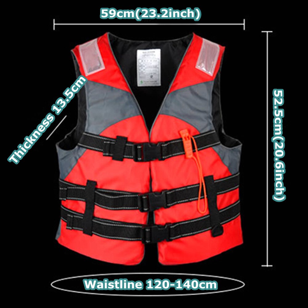 Adult Life Vest Life Jacket With Cross Belt Survival Whistle Outdoor Water Sports Swimming Surfing Boating Fishing Rescuing Tool