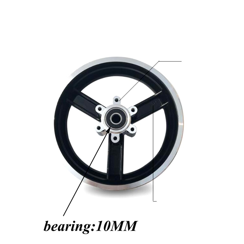 10 tums hjulnav elektrisk scooter 10 tums fälgar aluminiumfälgar fälgar för 10 x 2 10 x 2.125 10 x 2.50 10 x 2.25 däck fälgar: Skivbromsnav
