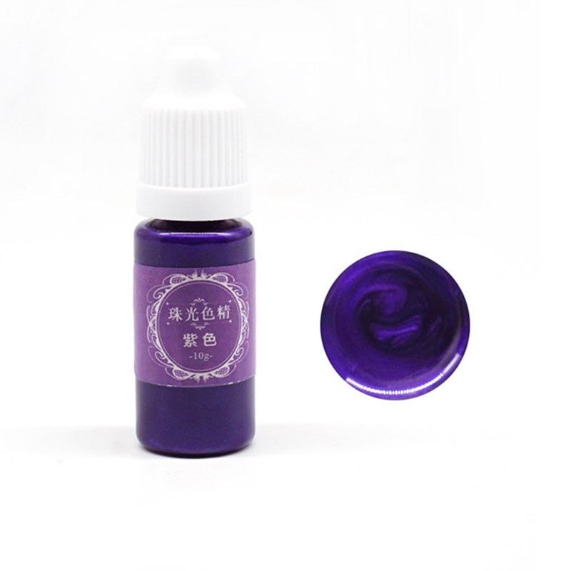 Pegamento de resina UV Color del pigmento líquido para colorear tinte portátil para DIY artesanías para hacer joyería LDO99