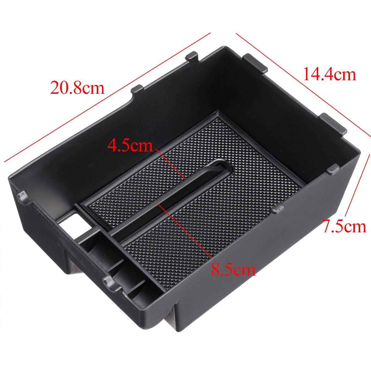 Car Armrest Storage Box Cover Center Console trays For Subaru XV