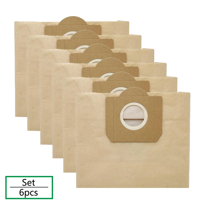 Stofzakken Voor Karcher Wd3 Wd3300 Mv3 Se4001 Se4002 6.959-130 A2200 A2500 A2600 A2900 Stofzuiger Vuilniszakken: Donker Kaki