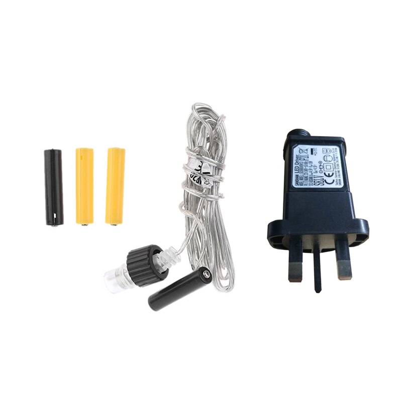 US UK Plug AA AAA Battery Eliminator Replace 2x 3x AA AAA Battery Power Supply Adapter for Radio LED Light Electric Toy T84C: UK AAA