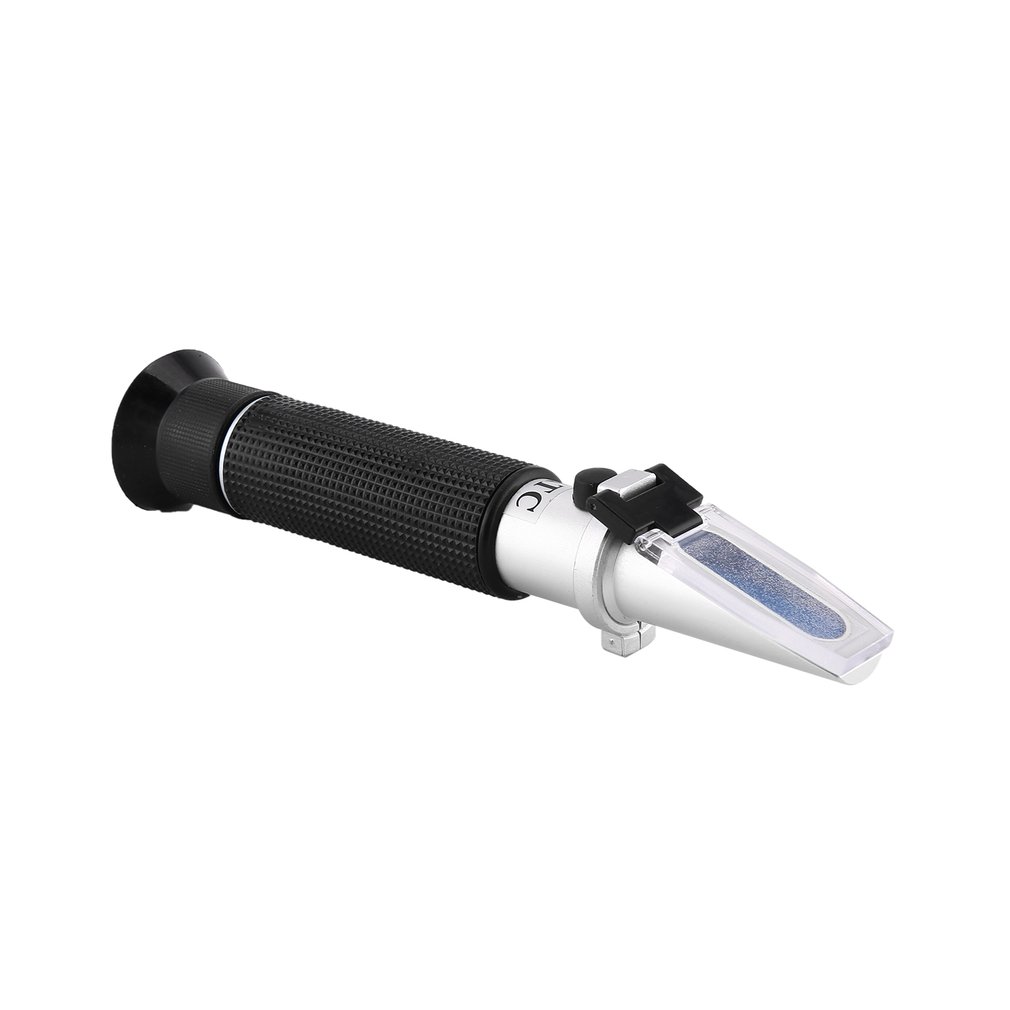 Handheld Refractometer 0-80% Optical Alcohol Liquor and Spirits Wiskey Vodka Content Meter Mini ATC Measuring Alcohol Tester