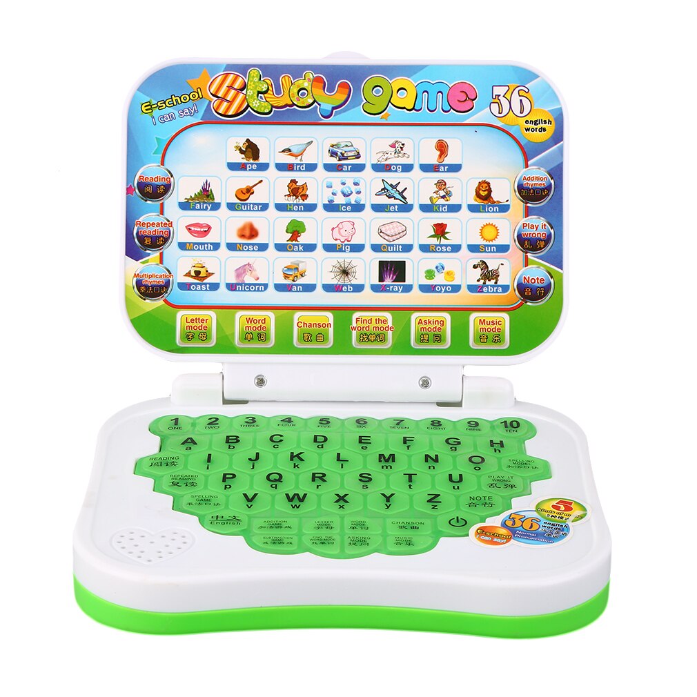 OCDAY Kinder Mini Aussprache Lernen Maschine Kunststoff Frühen Interaktive Maschine Baby Tablet Pädagogisches Spielzeug Kinder Computer