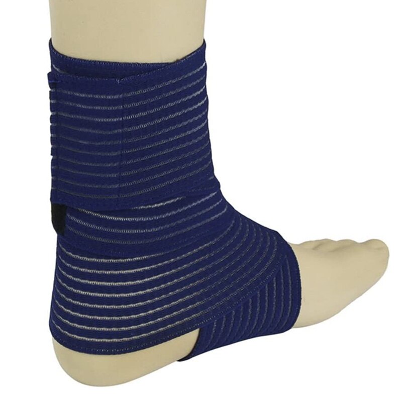 TopLuchtdoorlatend Ankle Bandage, Voet Beweging Ondersteuning, Gewikkeld Elastische Vaste Band, 2 Pack