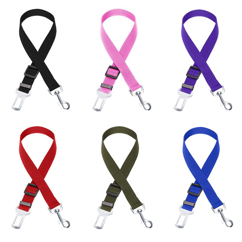 Huisdier Veiligheidsgordels Verstelbare Duurzaam Nylon Hond Voertuig Medium Honden Voor Leash Seat-Riem Riem Grote Veiligheid Kleine automobiel