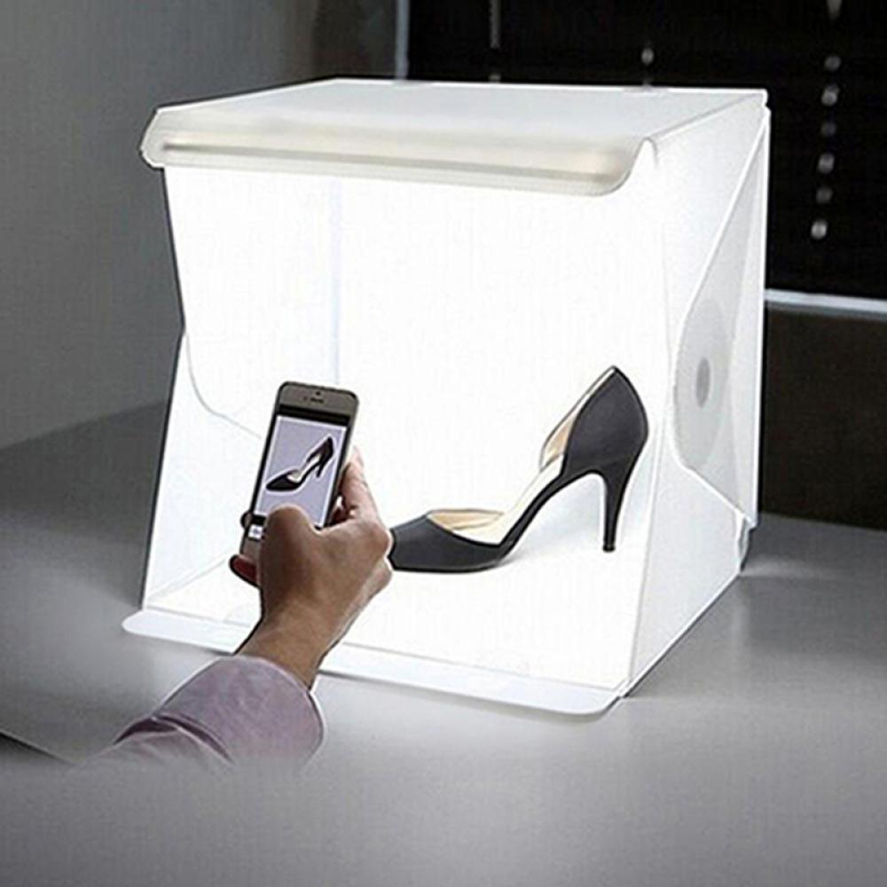 Bluelans LED Light Room Photo Studio Photography Lighting Tent Backdrop Mini Cube Box