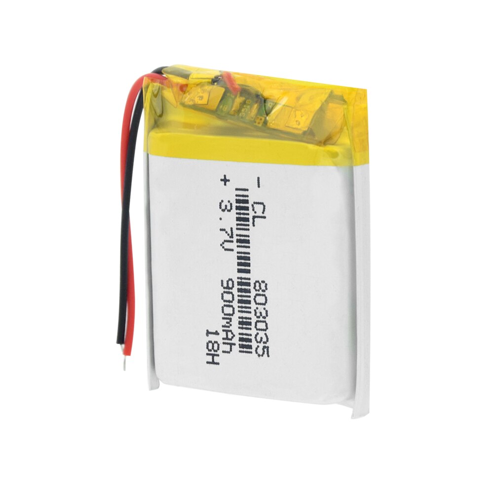 3.7V lithium polymer battery 803035 850MAH Rechargeable Li-ion Cell With PCB For Toy GPS MP3 MP4 MP5 Mini Fan Bluetooth Speaker