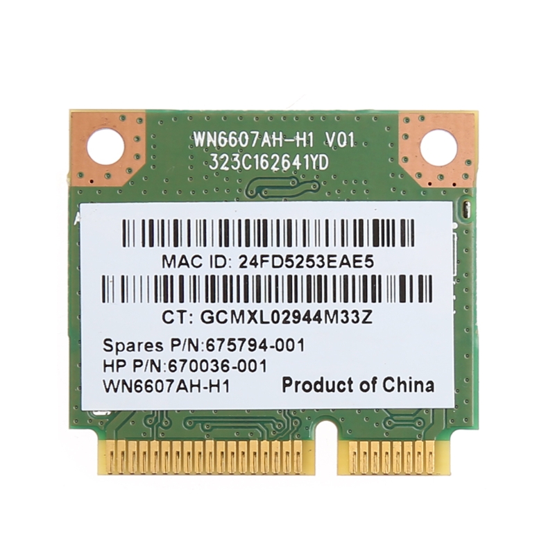 WiFi Wireless PCI-E Card For Atheros AR5B125 SPS 675794-001 HP PN 670036-001