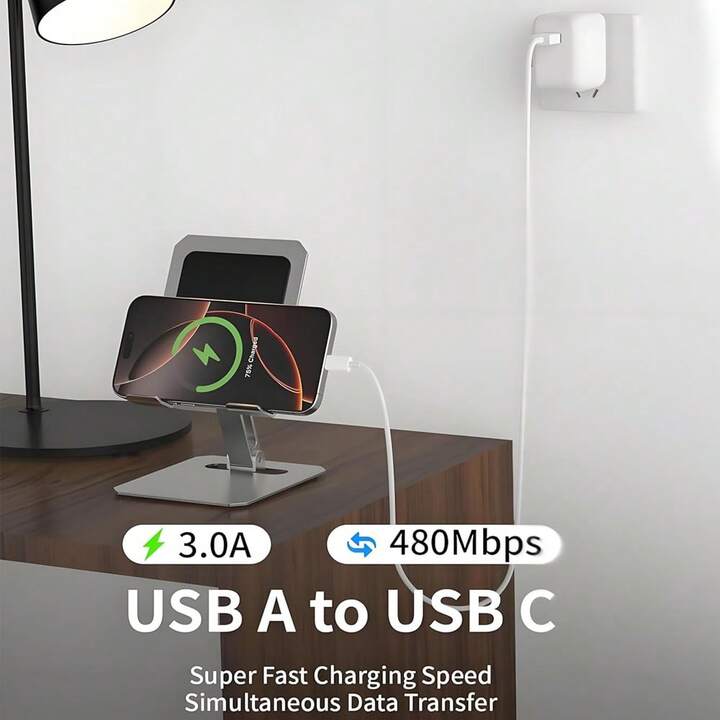 Deze carplay-datakabel (usb-a naar usb type-c) is compatibel met iphone 17, 16, 15/ pro/pro max/plus en ook met ipad.