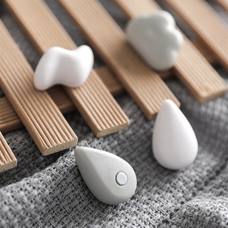 3 Pcs Magnetic Stickers Cloud Refrigerator Stickers Whiteboard Message Magnet 3D Decorative Magnetic Stickers Magnet