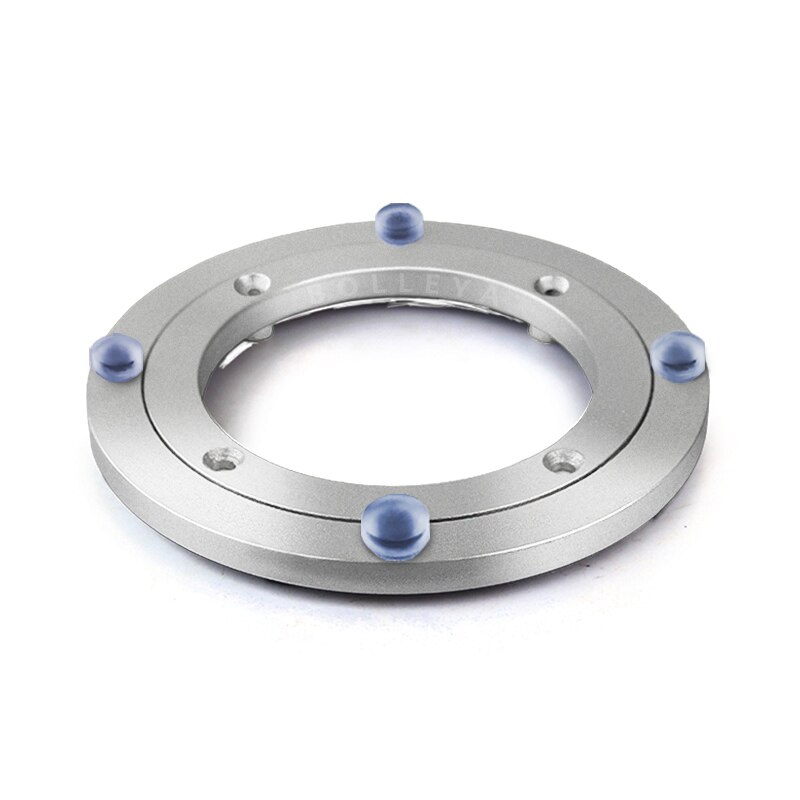 1pcs 400mm Lazy Susan Aluminum Brackets Round Turntable Bearing