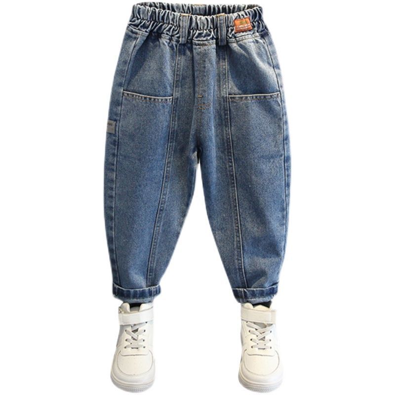 Jongens Girlspants Lente En Herfst Jongens Kids Jeans Losse Broek Kinderen Mode Kleding Baby Boy Broek Kleding