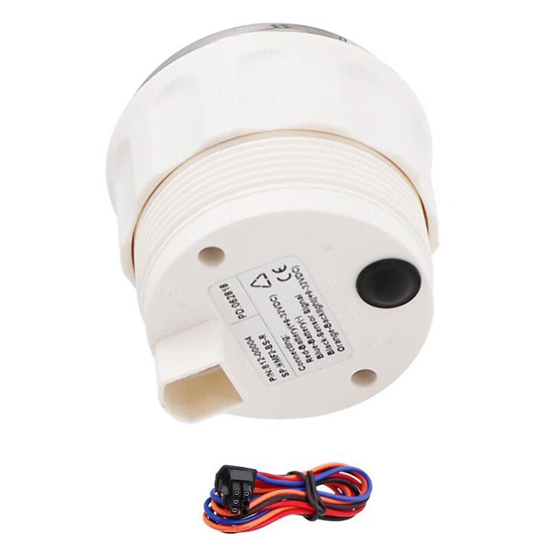 12V/24V wskaźnik poziomu paliwa uniwersalny wskaźnik poziomu paliwa 0 ~ 190om/ 240-33om dla łodzi morski ciężarówka 52mm akcesoria samochodowe