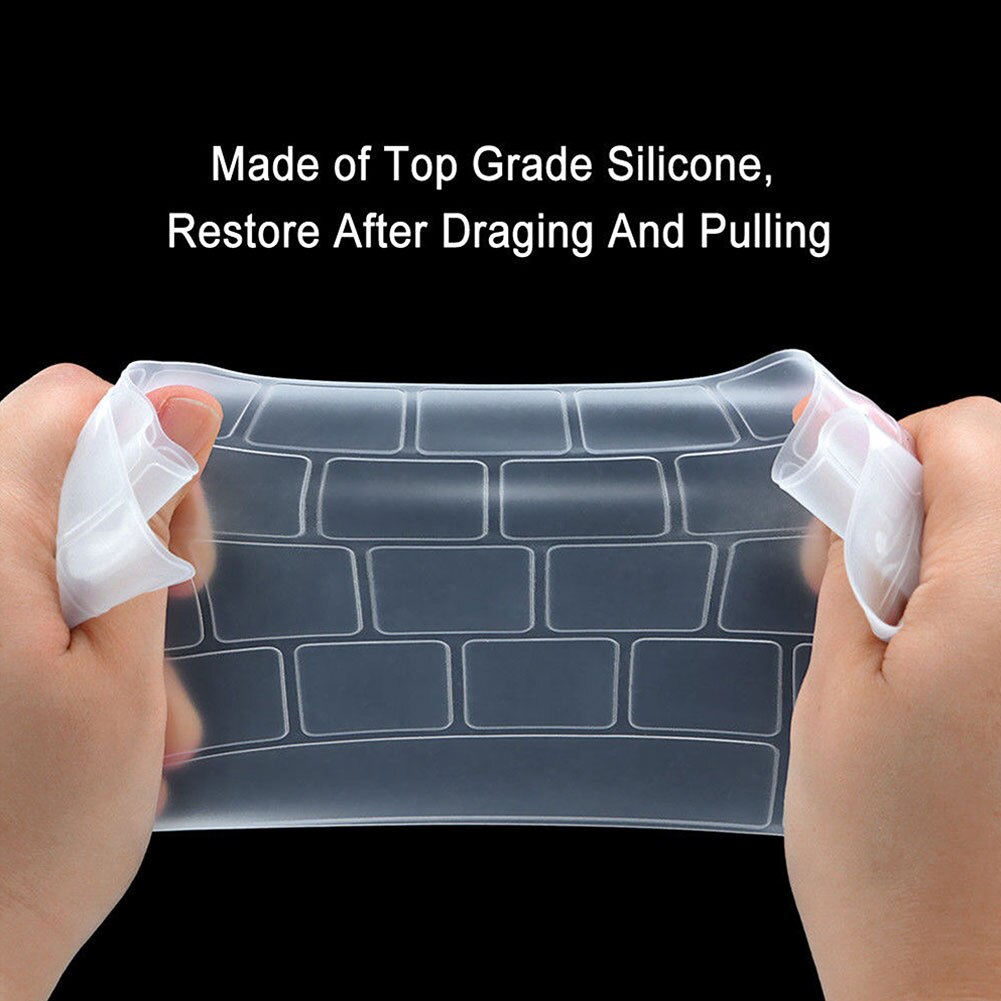 Silikon Tastatur Abdeckung Für Macbook 13/15/16/17 "Luft/Profi/ Retina Haut Wasserdicht schutz Film UNS/EU Ausführung