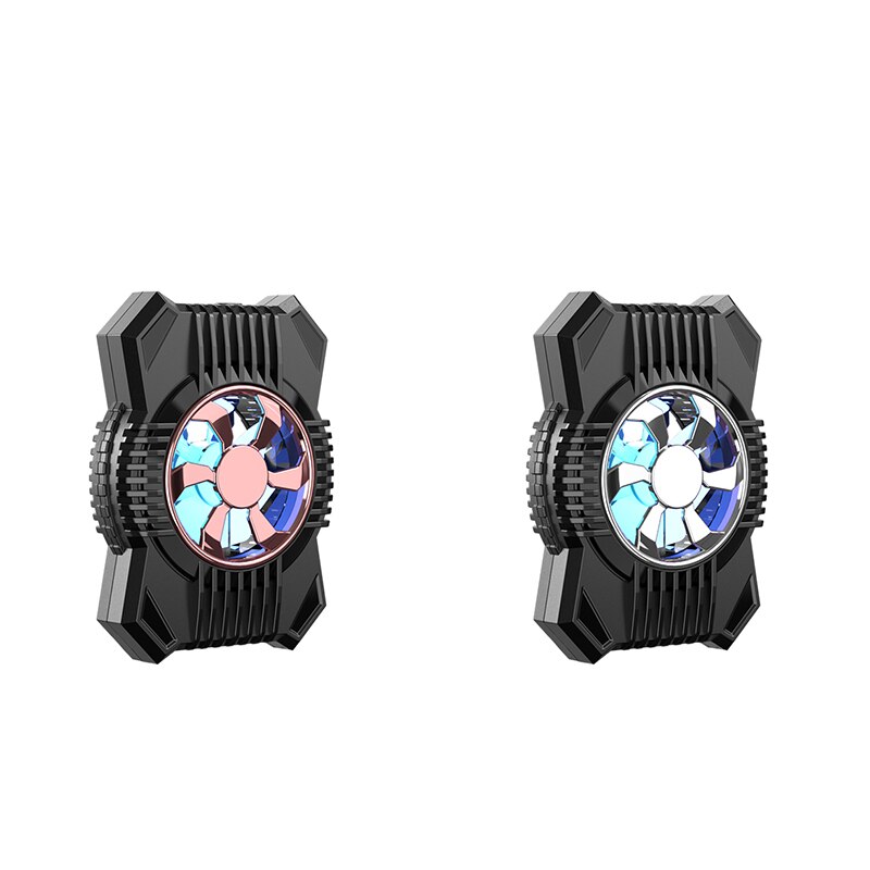 Universal Mobile Phone Radiator Game Cooler USB Charging Cooling Fan Silicone Suction Cup Cooler For Android IOS Smart Phone: option