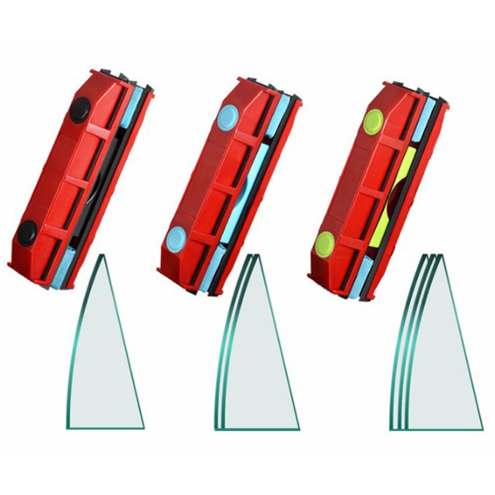 Limpiacristales magnético de doble cara, limpiador de ventanas de vidrio de doble cara, artefacto de gran succión