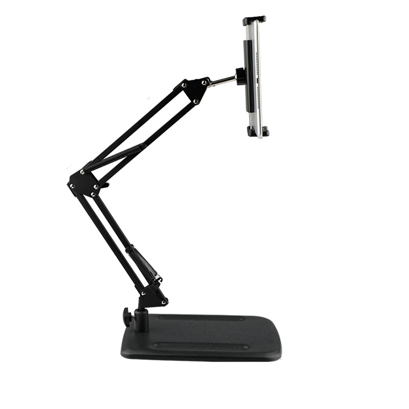 Verstelbare tabletstandaard met lange arm, beddesktop, metalen beugel voor ipad pro 11 mini-tablets