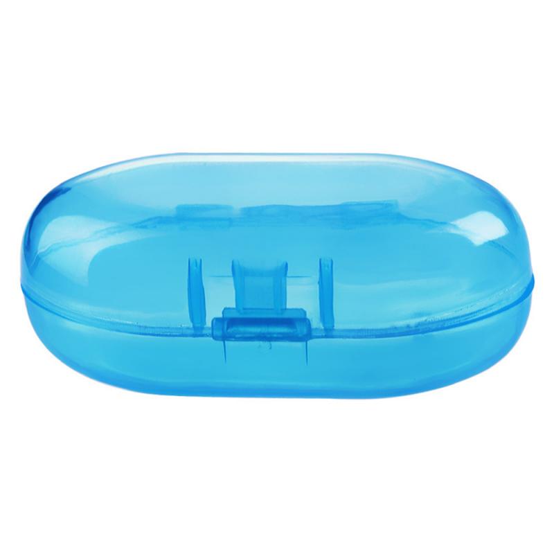 Baby Portable Finger Toothbrush Holder Storage Box Transparent Travel Child Finger Toothbrush Box Transparent Suit Baby