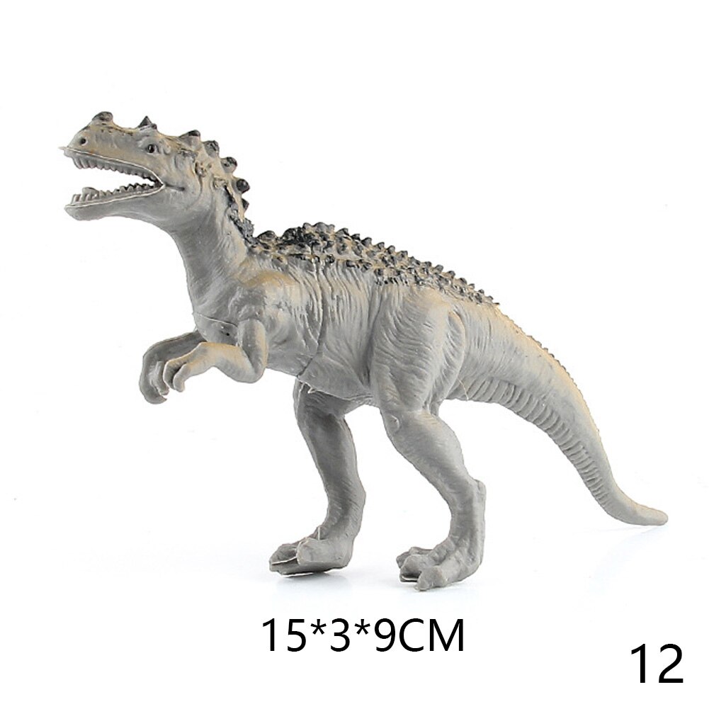 13 stili Action figure e giocattoli modello Brachiosaurus Plesiosaur Tyrannosaurus Dragon Dinosaur Collection collezione di animali modello giocattolo: Allosaurus