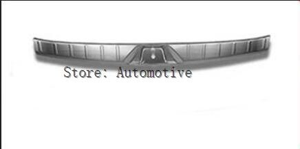 For Subaru Outback Brushed Stainless Steel Interior Rear Bumper Protector Boot Trunk Cover Trim Car Styling Mode