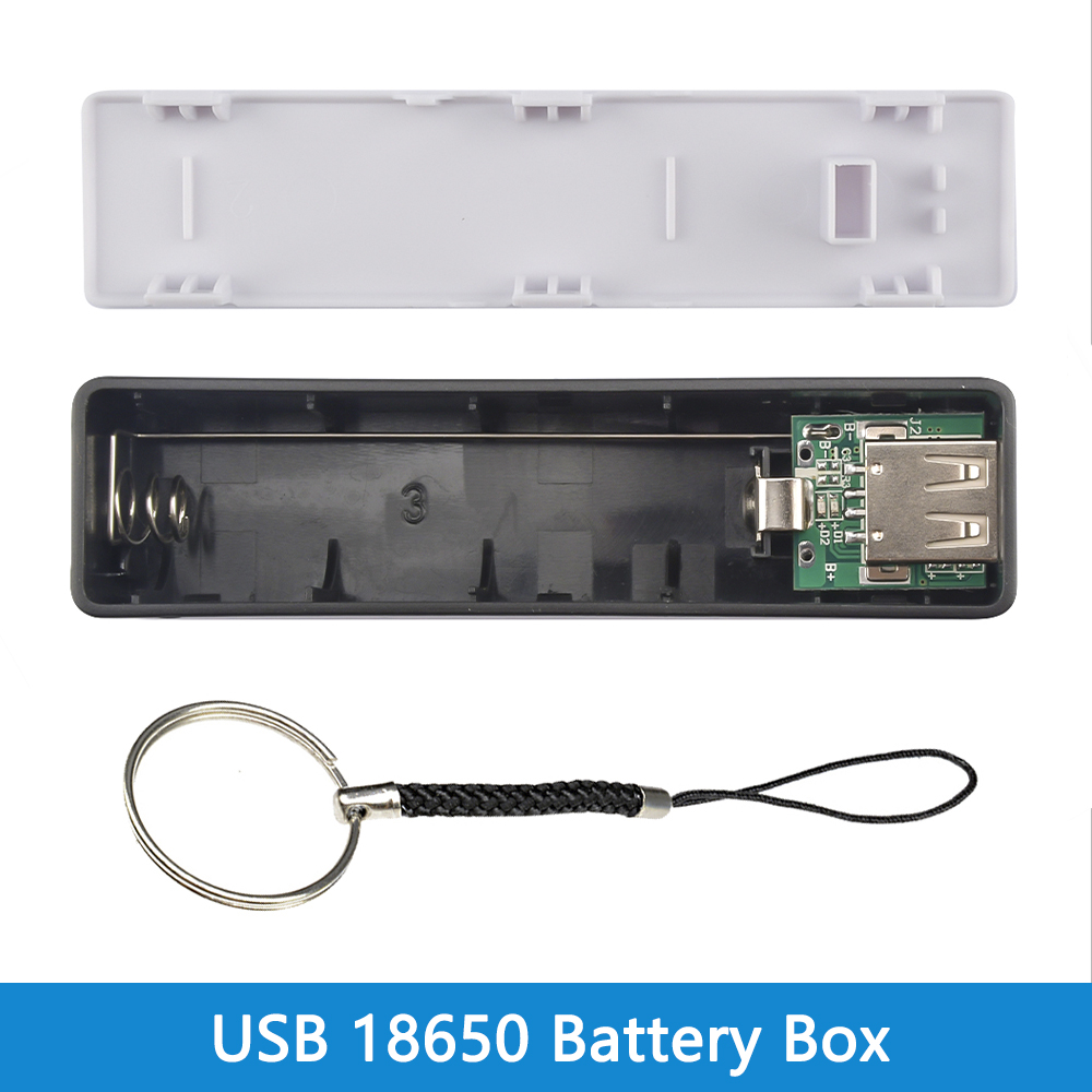 Batterijhouder - 1-6 Slots AA/18650 - met Draad - voor Arduino DIY Kit: Goud