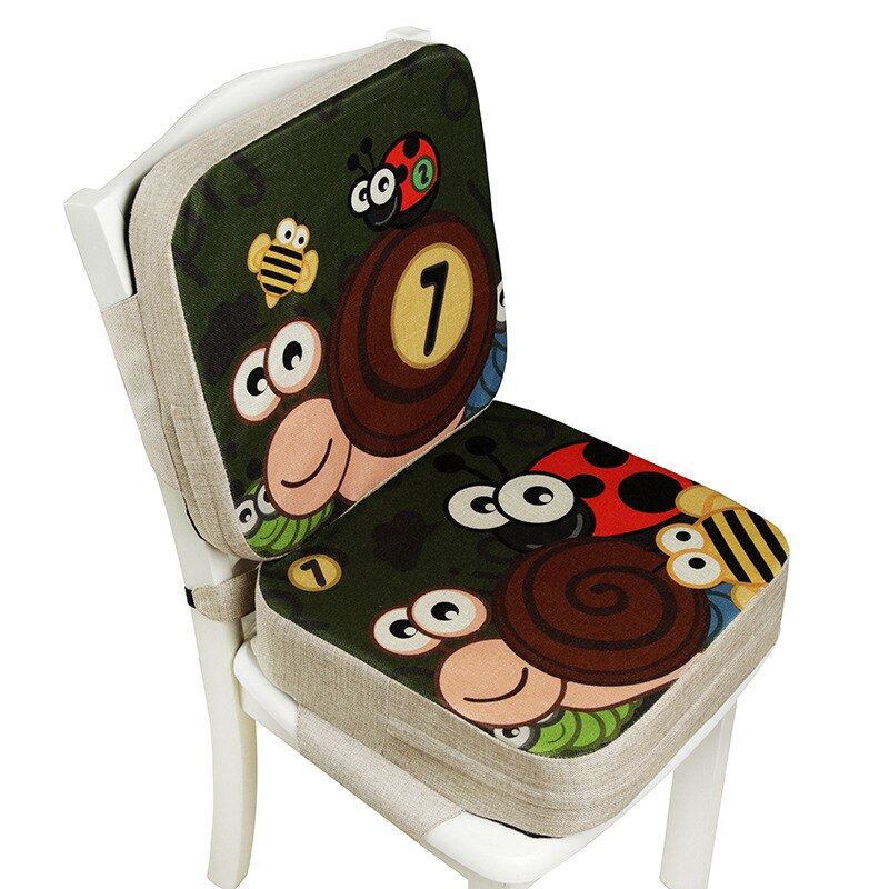 Bébé à manger chaise Booster coussin dessin animé enfants chaise haute coussin de siège chaise rehaussement coussin enfant chaise siège landau coussin de chaise: set3